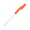 Шариковая ручка Fill White,  белый/оранжевый